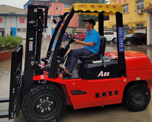 叉車(chē)培訓(xùn)第十一期學(xué)員實(shí)操現(xiàn)場(chǎng)